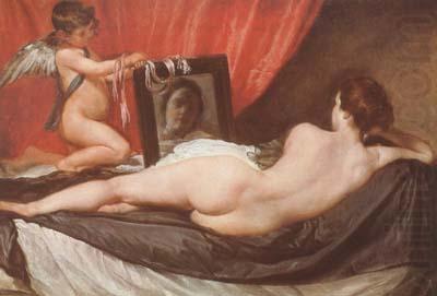 Diego Velazquez Venus at her Mirror (mk08) china oil painting image